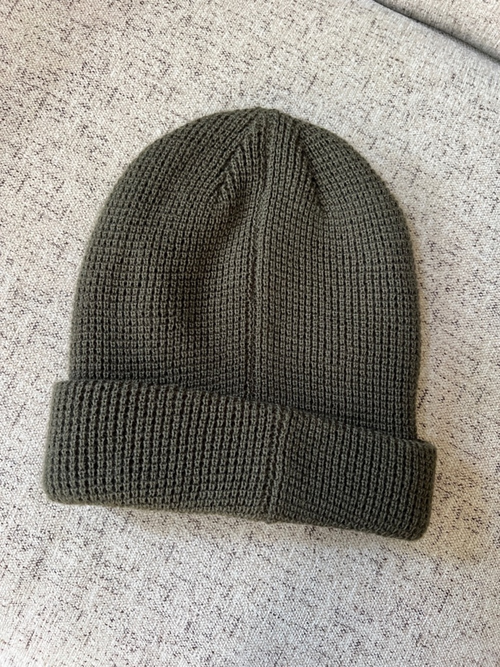 Vans Olive Knit Fold-Over Beanie - Picture 3 of 4